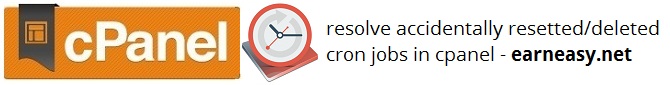 accidentally-resetted-cron jobs-cpanel